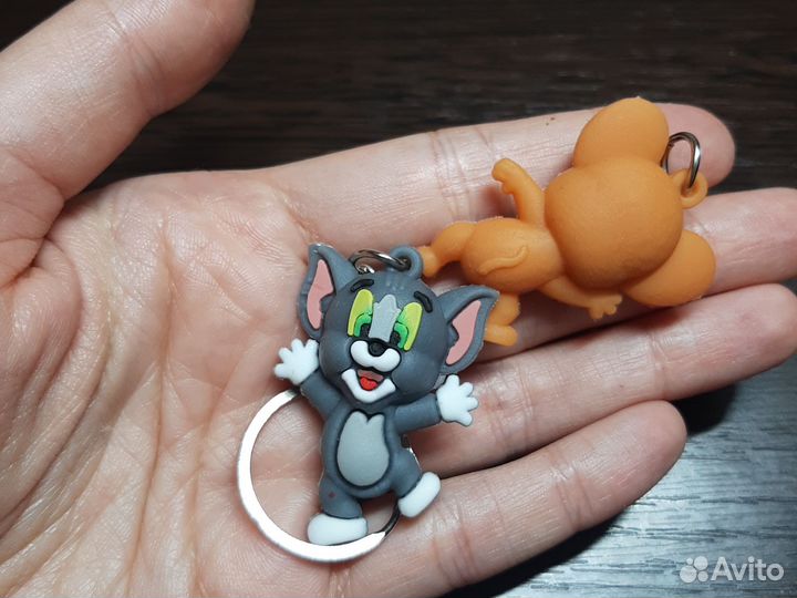 Брелоки Том и Джери