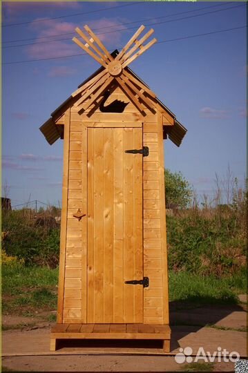 Уличный туалет с установкой ART130