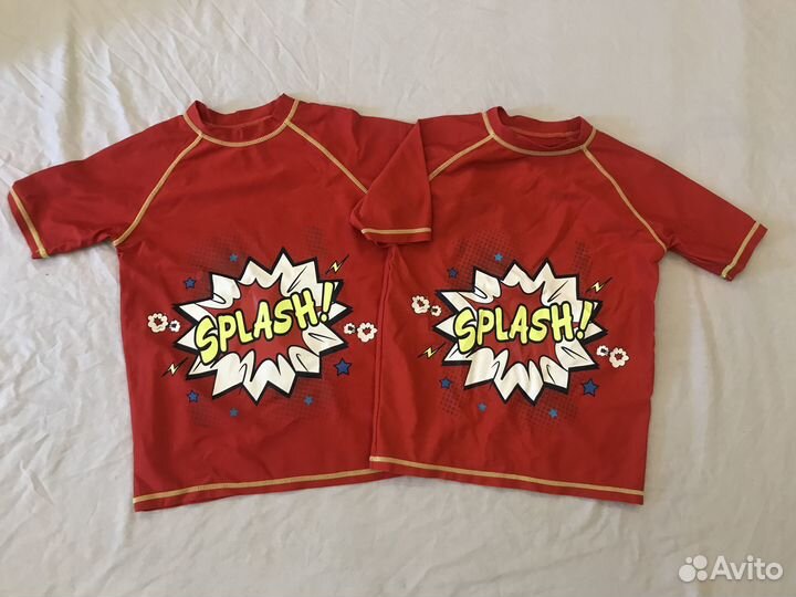 Футболки солнцезащитные для плавания