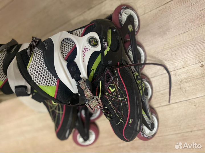 Fila роликовые коньки 39 40