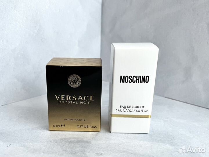 Сет миниатюр Moschino Versace