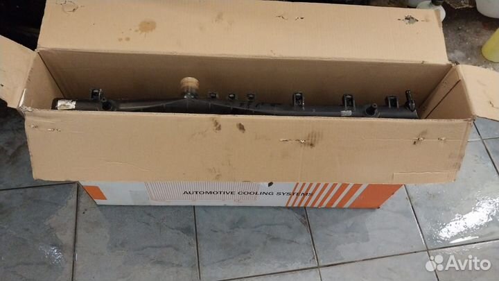Радиатор охлаждения на chevrolet lacetti