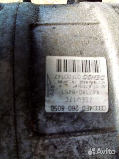 Компрессор кондиционера audi a4 b7 b6 q7