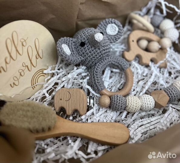 Вязаные погремушки