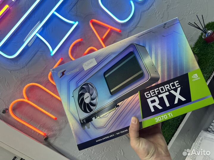Видеокарта Colorful RTX 3070ti Customization OC 8g