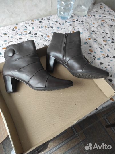 Ботильоны натуральная кожа 41