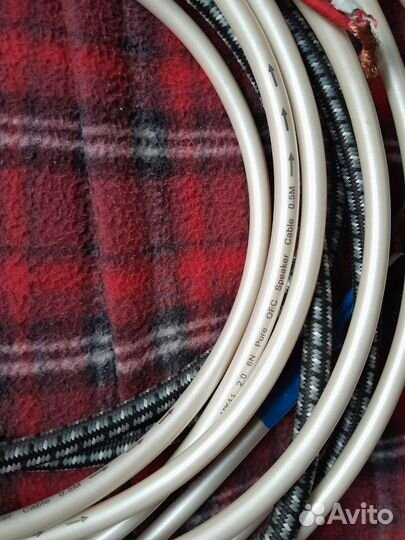 Акустический кабель AudioQuest бананы Nacamichi