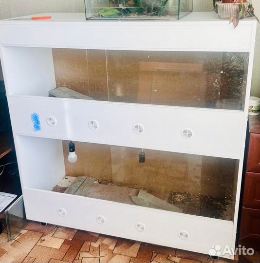 Террариум для рептилий двойной (большой)