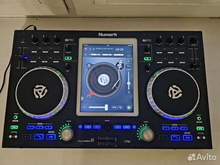 DJ-контроллер Numark IDJ Pro + Apple iPad 4