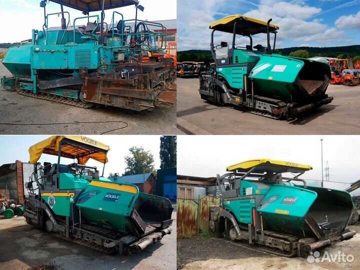 Vogele разбор на зачасти спецтехники