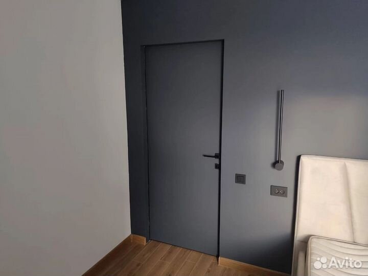 Скрытые межкомнатные двери под покраску