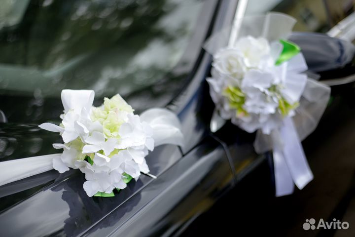 Аренда - кольца на свадебную машину