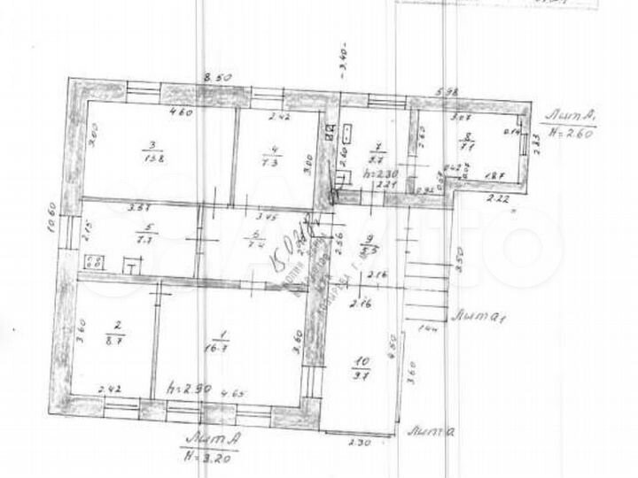 Коттедж 74 м² на участке 4 сот.