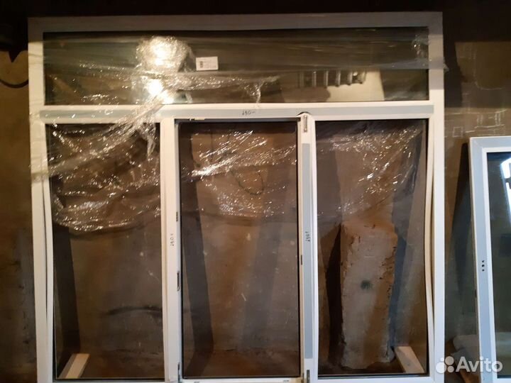 Пластиковое окно 2хкамер с отк. и подок.1.92*1.80