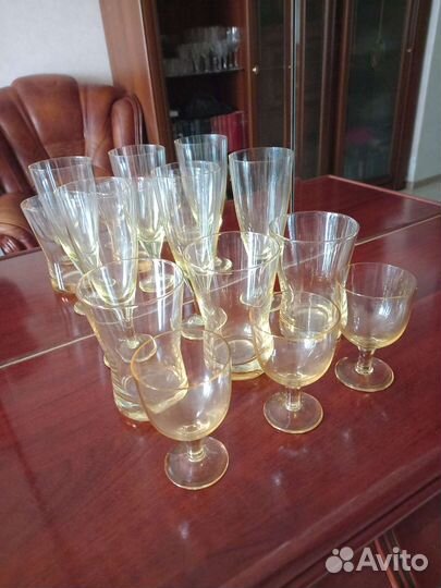 Цветное стекло бокалы стаканы