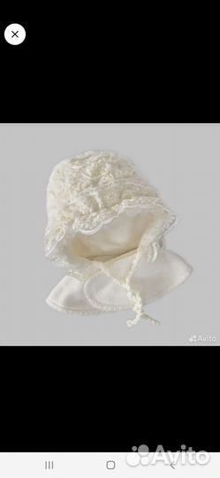 Конверт на выписку и шапочка с 0 до 3х месяцев