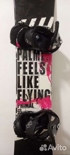 Сноуборд Palmer 154cm+ крепления Burton