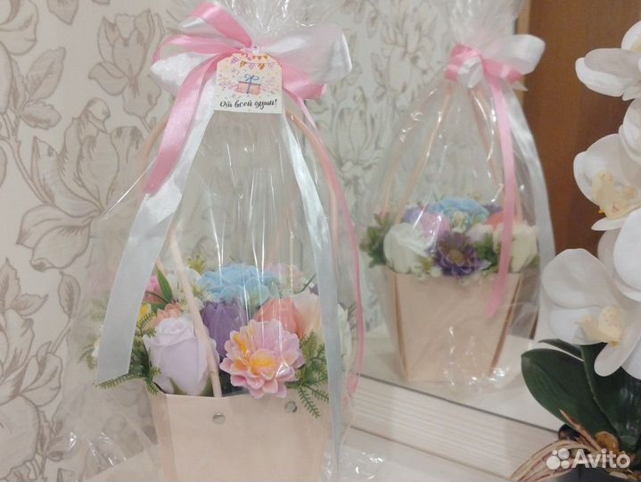 Мыльный букет