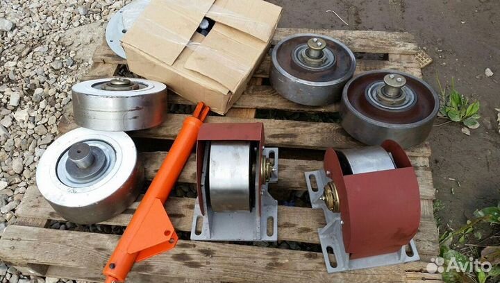 Ролик на автобетоносмеситель