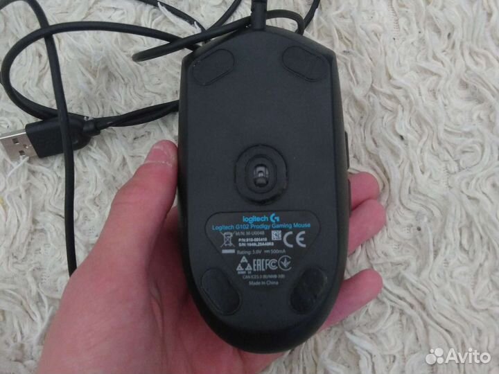Игровая мышь logitech g102
