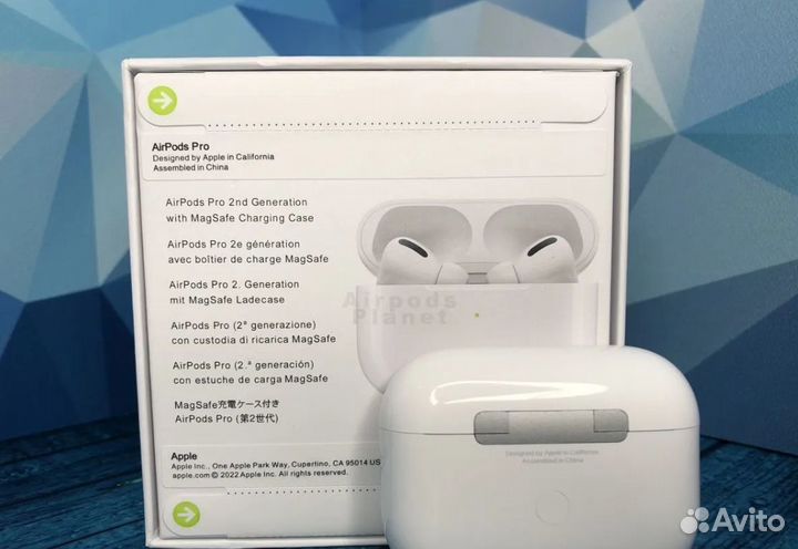 Airpods Pro (model 2023 + чехол + гарантия)