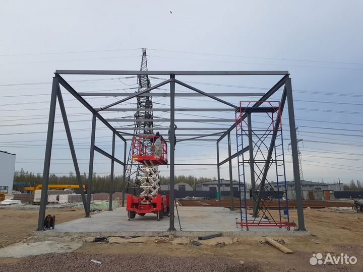 Монтаж металлоконструкций