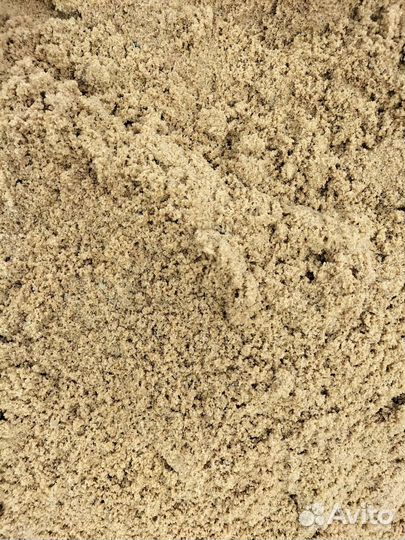 Песок речной для полусухой стяжки