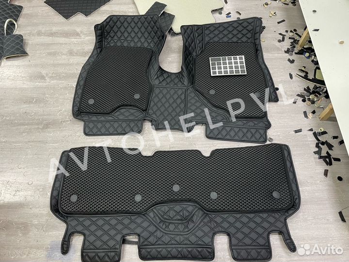 3D коврики из экокожи Honda CR-V RD1