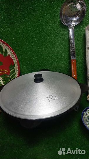 Казан чугунный 12 литров