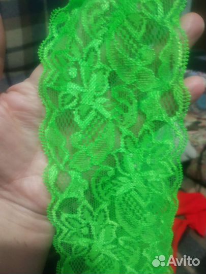 Кружево эластичное