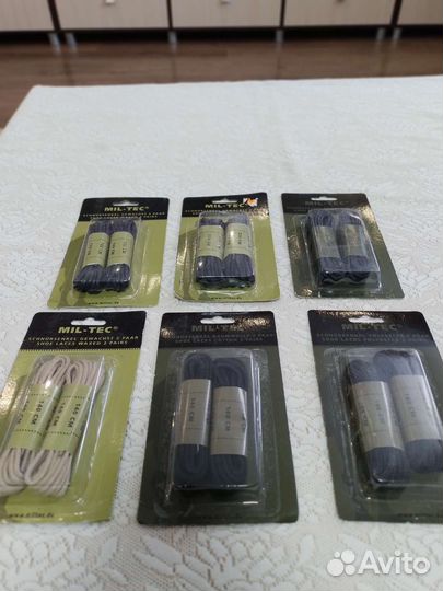 Шнурки Mil Tec вощеные. В ассортименте