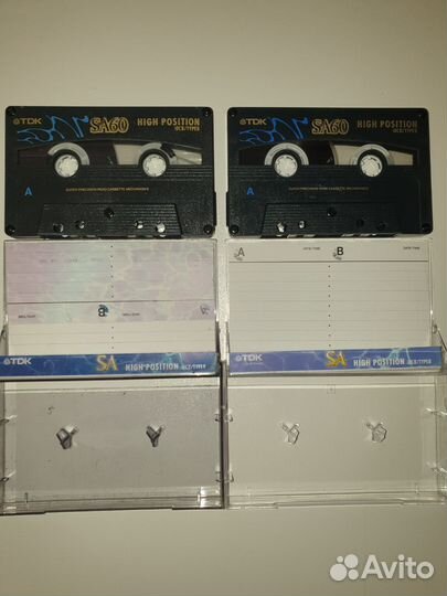 Аудиокассета tdk sa 1997-1999