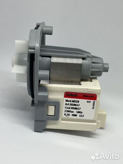 Насос askoll 30W 3 защ фишка назад RC0028, M221 PM