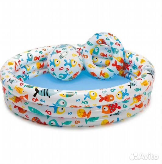 Детский надувной бассейн