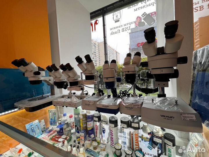 Бинокулярный микроскоп