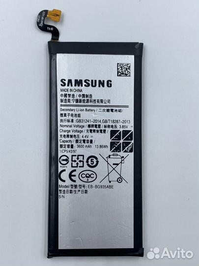 Аккумулятор samsung G935 Galaxy S7 edge EB-BG935AB