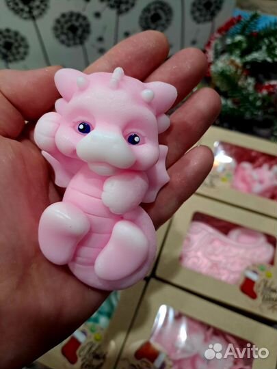 Мыло ручной работы дракончик