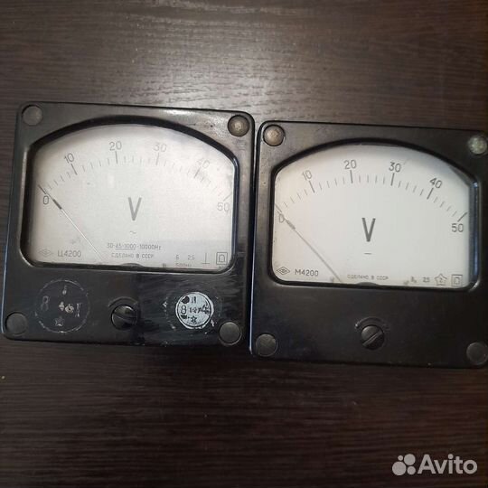 Вольтметры и амперметры СССР