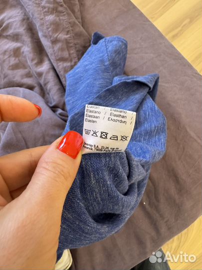 Поло Lacoste 34 темно-синее