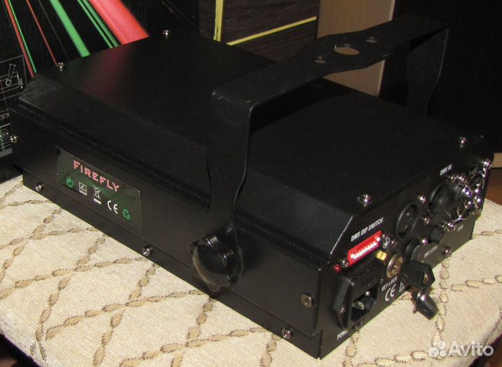 Лазер US N400 GR-140 LED светомузыка микрофон DMX