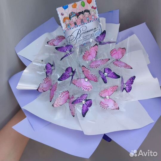 Букет из бабочек