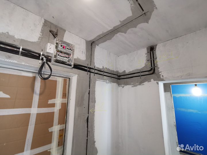 Услуга Электрика Электромонтаж Частник Под Ключ