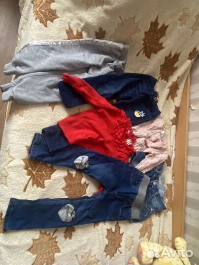 Паккт вещей на девочку 92-110