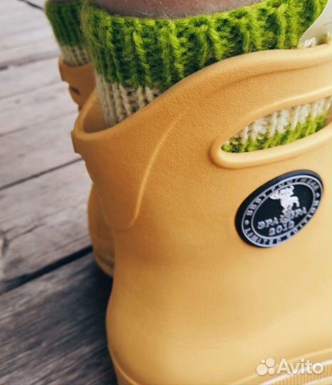 Носочки вязаные с усиленной пяткой и носком