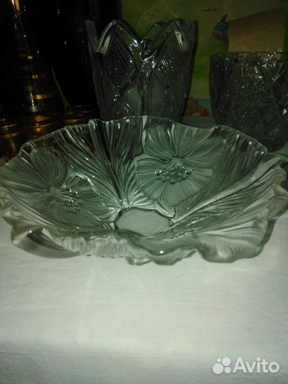 Посуда стекло, хрусталь