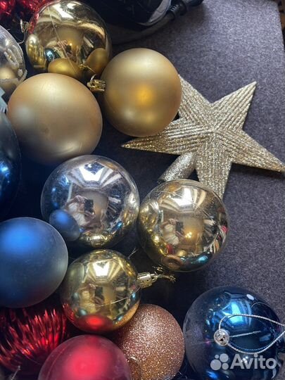 Игрушки елочные шары