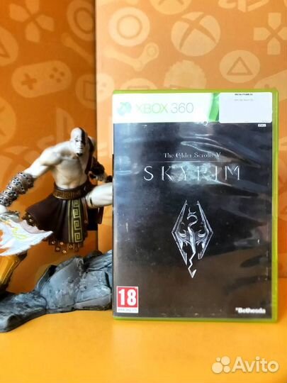 Xbox 360 Skyrim б/у