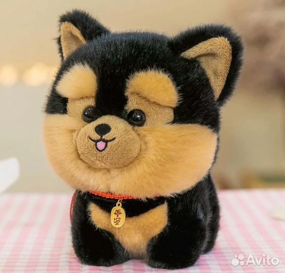 Плюшевая игрушка собачка 20 см