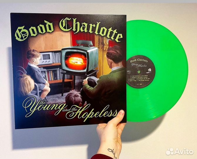 Good Charlotte The Young and Hopeless поврежден