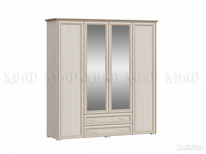 Шкаф 4-х створчатый 